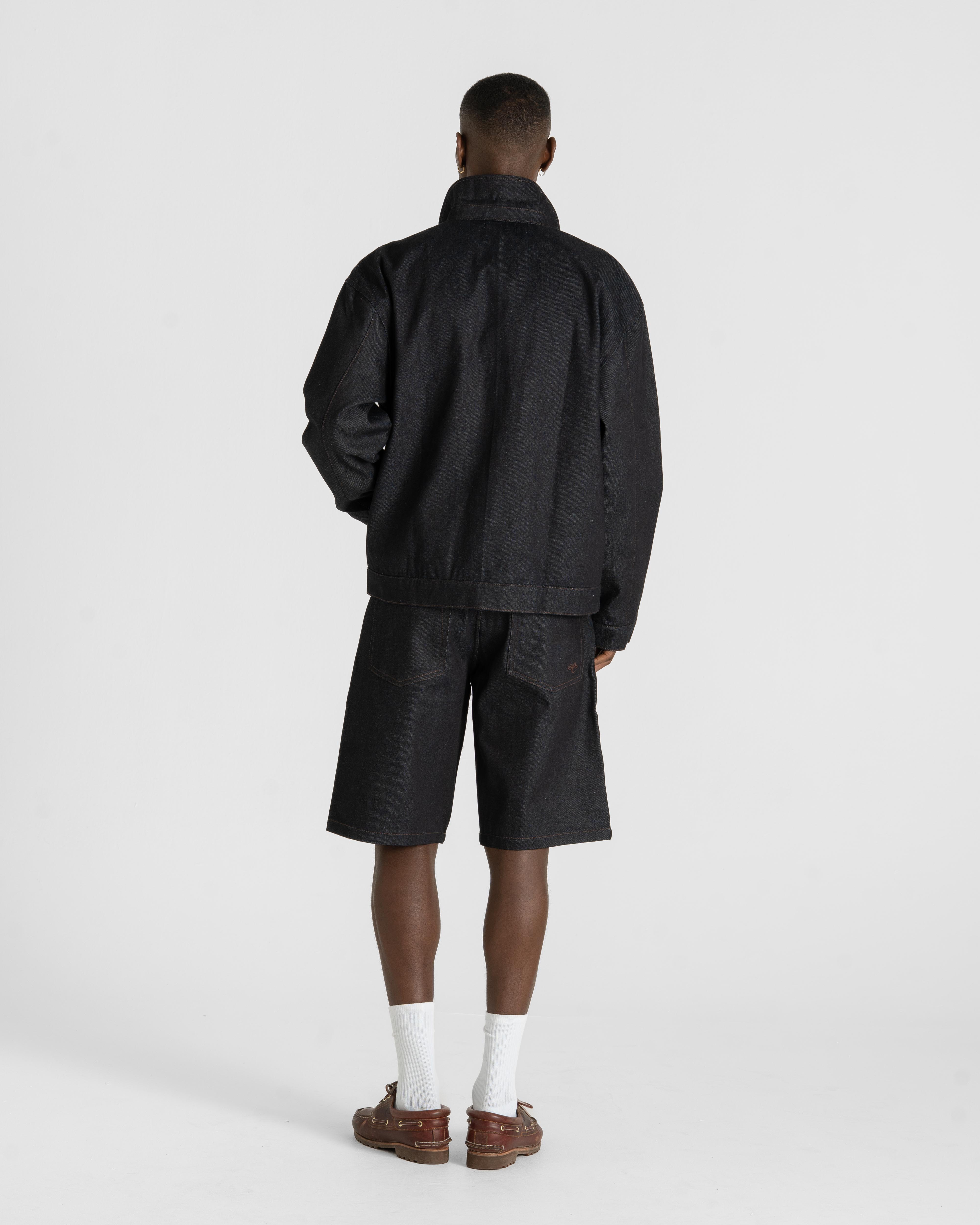 Raw Selvedge denim jacket darkwash